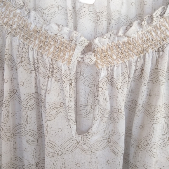 SALE 🛍️  NWT TRIBAL DENIME Long sleeve Peasant top Womens size XL - Picture 8 of 12